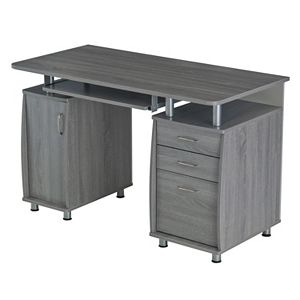 Techni Mobili Workstation 3-Drawer Desk