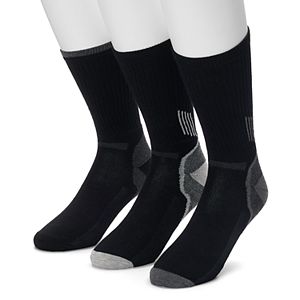 Men's Croft & Barrow® 3-pack True Comfort Crew Socks