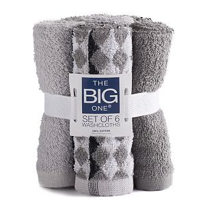 The Big One® Diamond Washcloth Pack