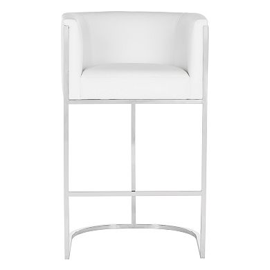 Safavieh Couture Leather Bar Stool