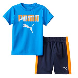 Baby Boy PUMA Graphic Performance Tee & Shorts Set