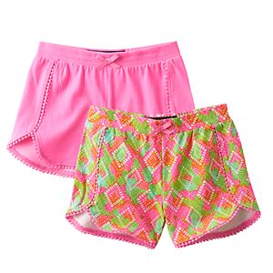 Toddler Girl Freestyle Revolution 2-pk. Printed & Solid Shorts