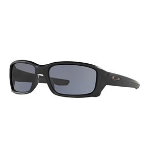 Oakley Straightlink OO9331 58mm Rectangle Wrap Sunglasses