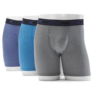 Big & Tall Hanes 3-pk. Ultimate X-Temp Boxer Briefs