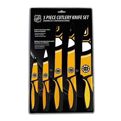 Boston Bruins 5-Piece Cutlery Knife Set