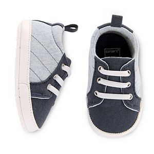 Baby Boy Carter's Slip-On Quilted Crib Shoes