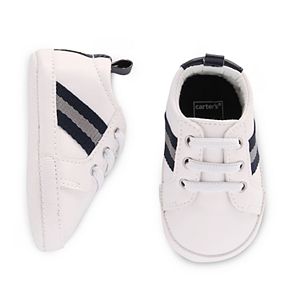 Baby Boy Carter's Slip-On Stripe Crib Shoes
