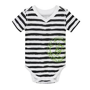 Baby Boy Burt's Bees Baby Organic Striped Bodysuit