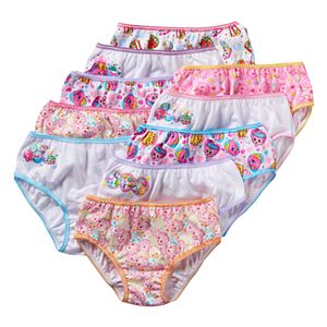Girls 4-10 10-pk. Shopkins Briefs
