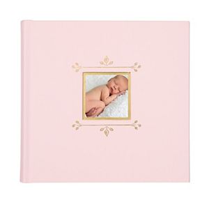 C.R. Gibson Pink Bookcloth Photo Memory Book