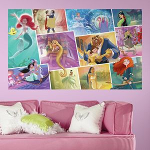 Disney Princess Storybook Peel & Stick Mural Wall Decal by RoomMates