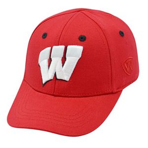 Youth Top of the World Wisconsin Badgers Cub One-Fit Cap