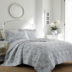 Laura Ashley Lifestyles Bettina Beach Quilt Set