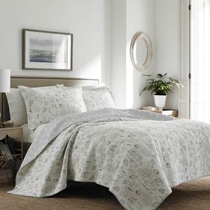 Laura Ashley Lifestyles Harmony Coast Quilt Set