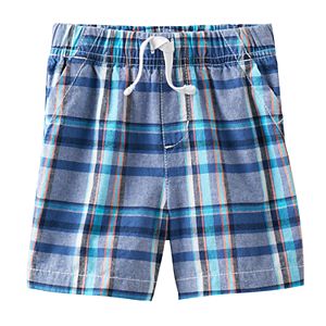 Baby Boy Jumping Beans® Plaid Shorts
