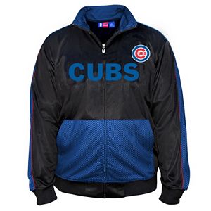 Big & Tall Majestic Chicago Cubs Tricot Track Jacket
