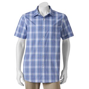 Big & Tall Apt. 9® Classic-Fit Patterned Stretch Button-Down Shirt