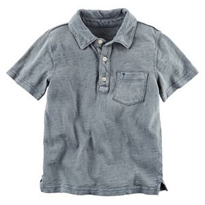 Baby Boy Carter's Solid Polo Shirt