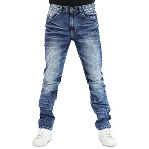Men's Earl Jean Camden Streaky Blast Slim Stretch Denim Jeans