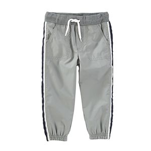Toddler Boy OshKosh B'gosh® Striped Gray Active Pants