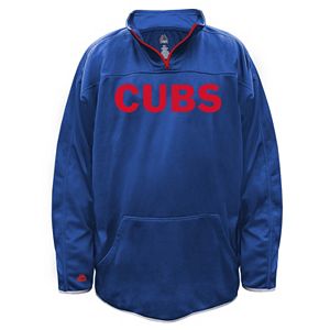 Big & Tall Majestic Chicago Cubs Birdseye Pullover