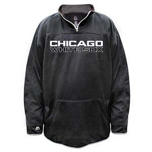 Big & Tall Majestic Chicago White Sox Birdseye Pullover