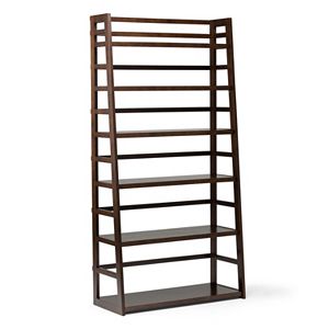 Simpli Home Acadian Wide Bookshelf