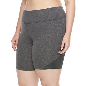 Plus Size Tek Gear® Shape Short with Tricot Mesh