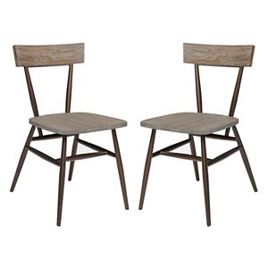 INK+IVY Cafe Dining Chair 2-piece Set
