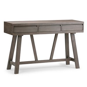 Simpli Home Dylan 3-Drawer Console Table