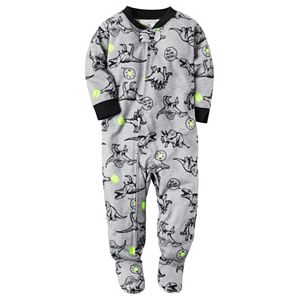 Baby Boy Carter's Print Footed Pajamas