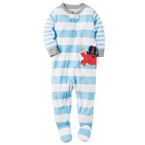 Baby Boy Carter's Striped Footed Pajamas