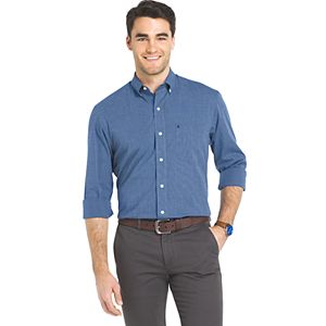 Big & Tall IZOD Essential Regular-Fit Button-Down Shirt