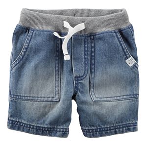 Baby Boy Carter's Drawstring Denim Shorts