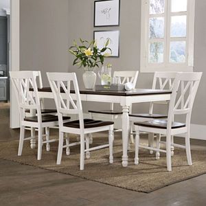 Crosley Furniture Shelby Dining Table, Chair & Leaf 7-piece Set