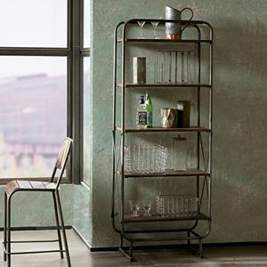INK+IVY Renu Industrial Bookshelf