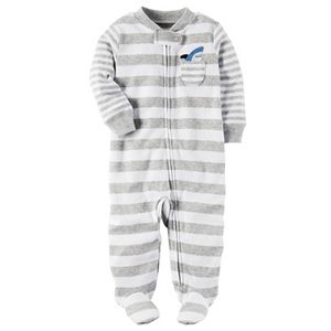 Baby Boy Carter's Striped Applique Sleep & Play