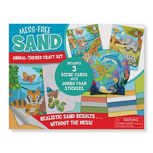 Melissa & Doug Animal-Themed Mess Free Sand Craft Set