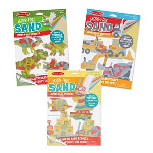 Melissa & Doug Mess-Free Sand Jumbo Foam Stickers Bundle