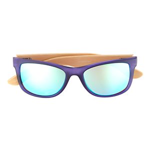 Men's Apt. 9® Rubberized Wood-Temple Sunglasses