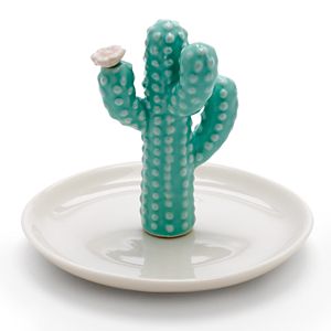 LC Lauren Conrad Flowering Cactus Ring Holder Trinket Tray