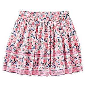 Girls 4-12 OshKosh B'gosh® Floral Twill Skirt