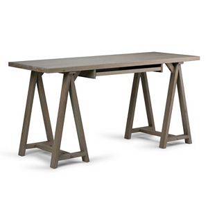 Simpli Home Sawhorse Desk