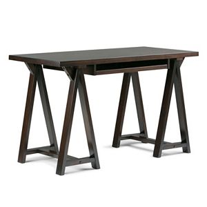 Simpli Home Sawhorse Desk