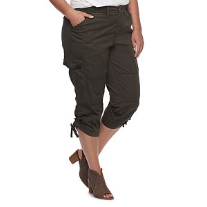 Plus Size SONOMA Goods for Life™ Drawstring Capris