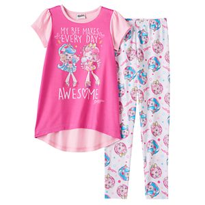 Girls 6-12 Shopkins Shoppies Jessicake & Bubbleisha Tunic & Bottoms Pajama Set