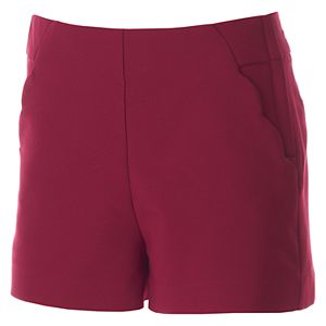Juniors' Candie's® Print High-Waist Shorts