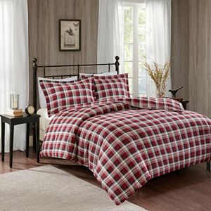 Woolrich 3-piece Tasha Flannel Duvet Cover Set