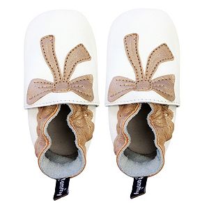 Baby Girl Tommy Tickle Bow Slip-On Crib Shoes