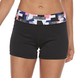 Women's FILA SPORT® Print Waist Fitted Shorts